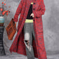 Women Autumn Artsy Solid Stand Collar Knit Cardigan Coat