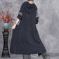 Women Autumn Artsy Hollow Out Knit Cardigan Hooded Coat