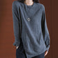 Women Autumn Fashion Design Solid Turtleneck Spliced Blouse