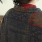 Women Autumn Vintage Stand Collar Patchwork 100%Cotton Coat