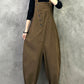 Women Casual Solid Cotton Loose Jumpsuits