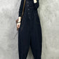 Women Casual Solid Cotton Loose Jumpsuits