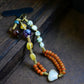 Colorful Beads Weave Wrist Chain