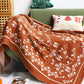 Chirstmas Winter Cartoon Knit Soft Blanket