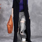 Women Autumn Artsy Solid Knit Cardigan Hooded Vest Coat