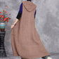 Women Autumn Artsy Solid Knit Cardigan Hooded Vest Coat