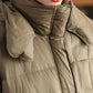 Women Winter Casual Hooded Long Down Coat