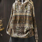 Women Autumn Casual Knit  Hooded Sweater