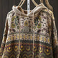 Women Autumn Casual Knit  Hooded Sweater