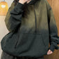 Women Winter Casual Color Gradation Hooded Sweatshirt