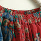 Women Winter Retro Flower Padded Cotton Harem Pants