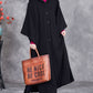 Women Autumn Retro Cotton Hooded Knit Long Coat