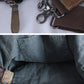 Women Vintage Canvas Spliced Handbag Shoulder Bag