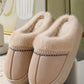 Women Winter Plush Platform Indoors Slippers