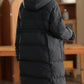 Women Winter Casual Solid Hooded Down Coat