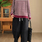 Women Winter Croduroy Fleece-lined 100%Cotton Harem Pants