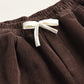 Women Winter Croduroy Fleece-lined 100%Cotton Harem Pants