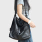 Women Fashion Soft Genuine Leather Shoulder Bag Backpack