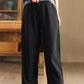 Women Winter Pure Color Thick Harem Pants