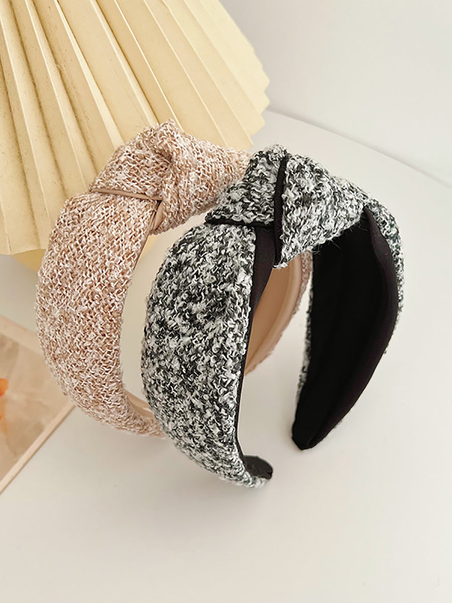 5 Pieces Casual Knot Woven Hair Band