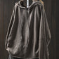 Women Casual Stripe 100%Cotton Hooded