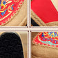 Women Summer Ethnic Embroidery Cloth Linen Flat Shoes