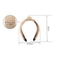 Casual Knot Straw Woven Hair Band - 4 Pieces