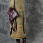 Women Autumn Ethnic Print O-Neck Loose Cotton Dress