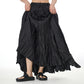 Plus-Size Loose Senior Style Pleated Skirt