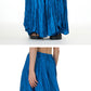 Plus-Size Loose Senior Style Pleated Skirt