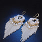 Bohemia Women Tassel Bead Flower Alloy Earrings