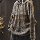 Women Autumn Casual Knit  Hooded Sweater