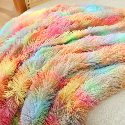 Colorful Soft Plush Blanket