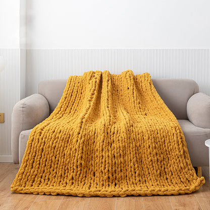 Casual Weave Four Season Blanket Sofa Throw Blanket