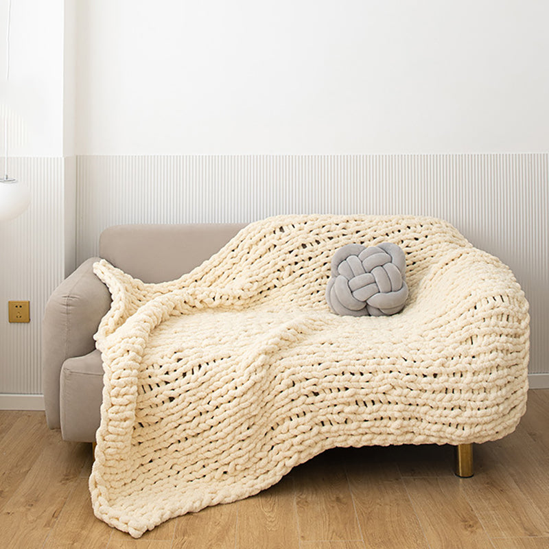 Casual Weave Four Season Blanket Sofa Throw Blanket