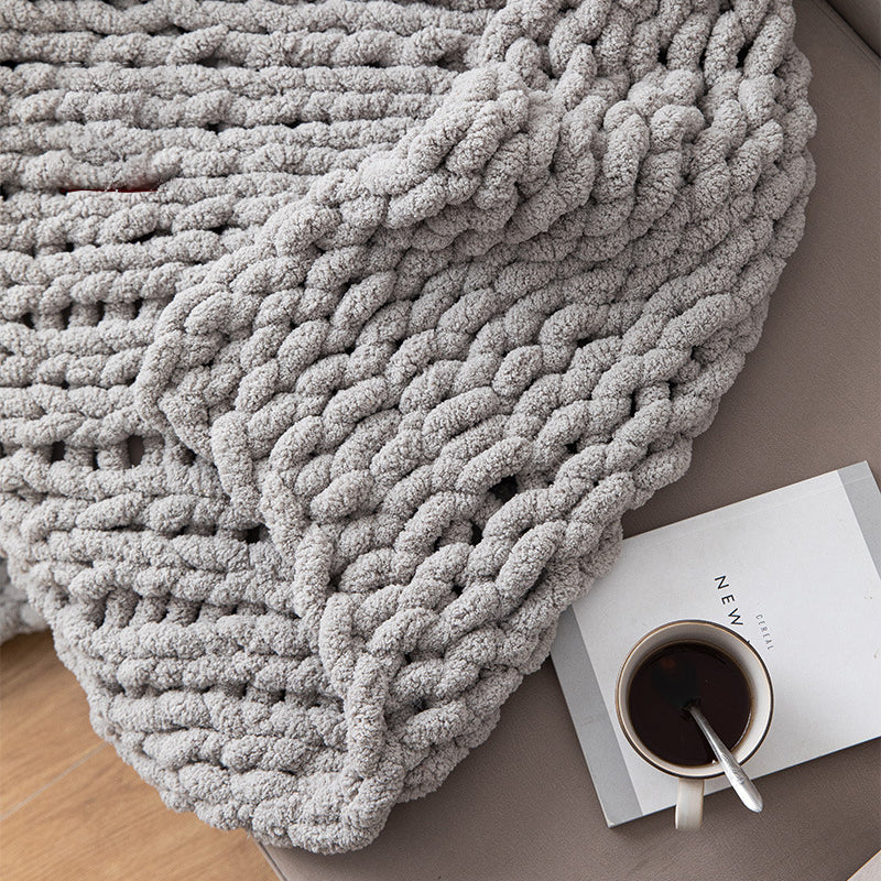 Casual Weave Four Season Blanket Sofa Throw Blanket